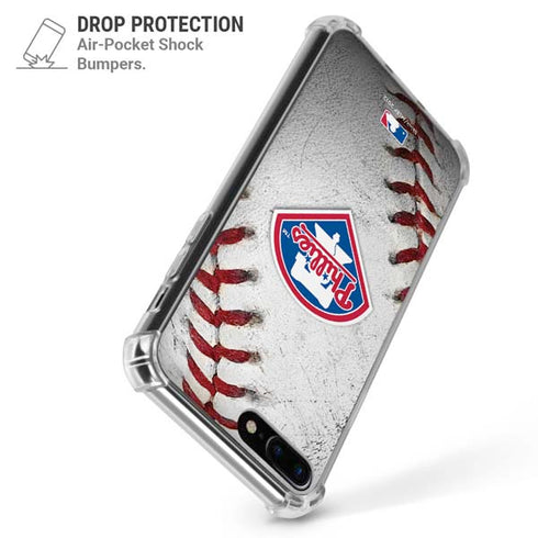 MLB Philadelphia Phillies Game Ball iPhone 7/8 Plus Clear Case