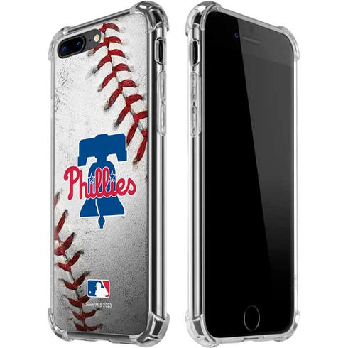 MLB Philadelphia Phillies Game Ball iPhone 7/8 Plus Clear Case