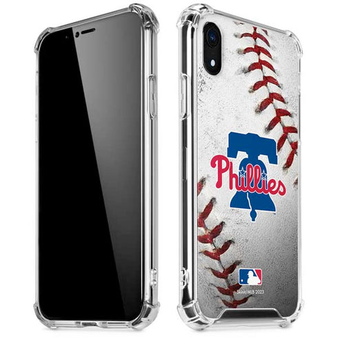 MLB Philadelphia Phillies Game Ball iPhone XR Clear Case