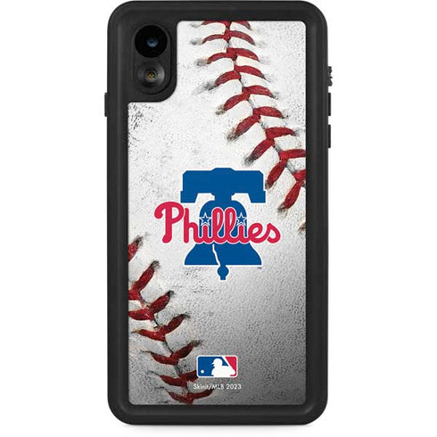 MLB Philadelphia Phillies Game Ball iPhone XR Waterproof Case