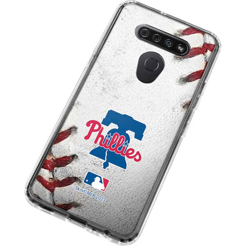 MLB Philadelphia Phillies Game Ball LG K51/Q51 Clear Case
