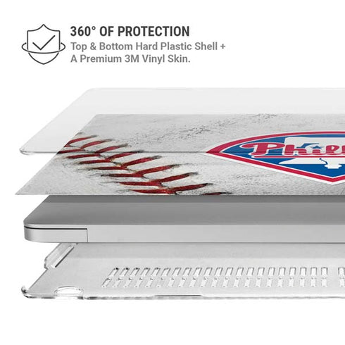 MLB Philadelphia Phillies Game Ball MacBook Air 13in M1 (2021) Case plus Skin