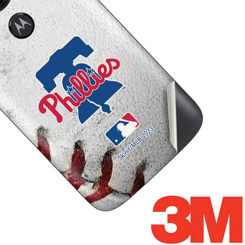 MLB Philadelphia Phillies Game Ball Moto E5 Play Skin
