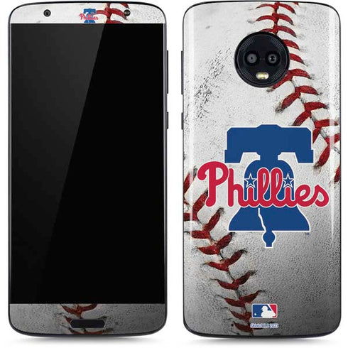 MLB Philadelphia Phillies Game Ball Moto G6 Skin