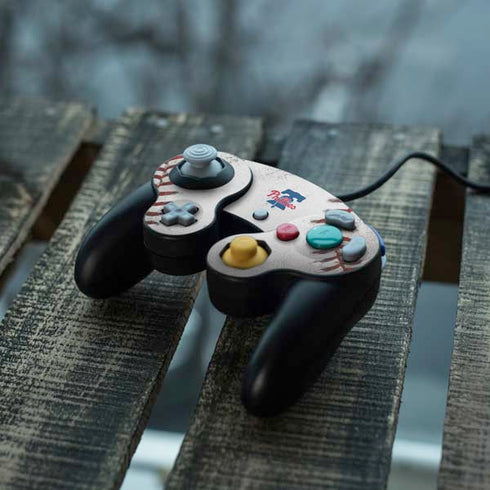 MLB Philadelphia Phillies Game Ball Nintendo GameCube Controller Skin