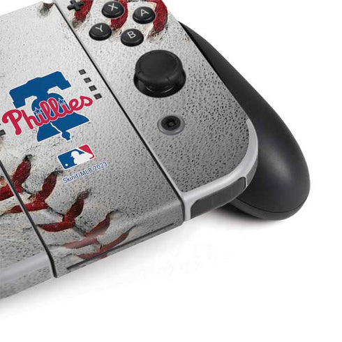MLB Philadelphia Phillies Game Ball Nintendo Switch OLED (2021) Skin