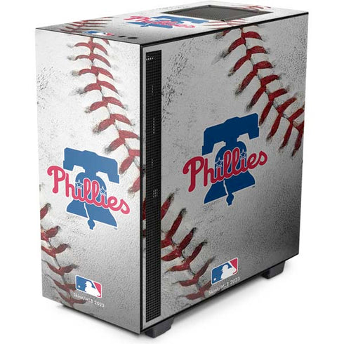 MLB Philadelphia Phillies Game Ball NZXT H510 Compact ATX Mid-Tower Case Skin