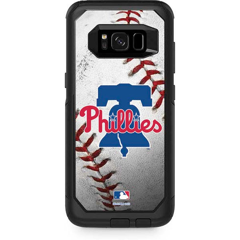 MLB Philadelphia Phillies Game Ball Otterbox Commuter Galaxy Skin