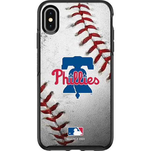 MLB Philadelphia Phillies Game Ball Otterbox Symmetry iPhone Skin
