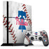MLB Philadelphia Phillies Game Ball PS4 Console and Controller Bundle Skin