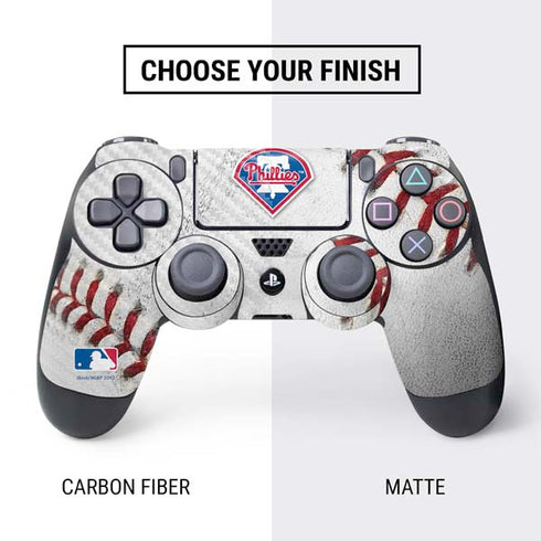 MLB Philadelphia Phillies Game Ball PS4 Controller Skin