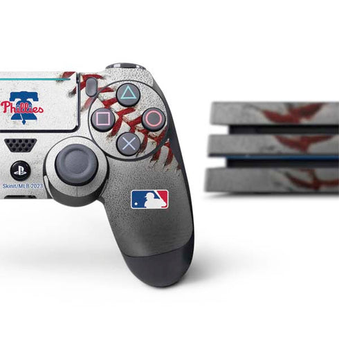 MLB Philadelphia Phillies Game Ball PS4 Pro Bundle Skin