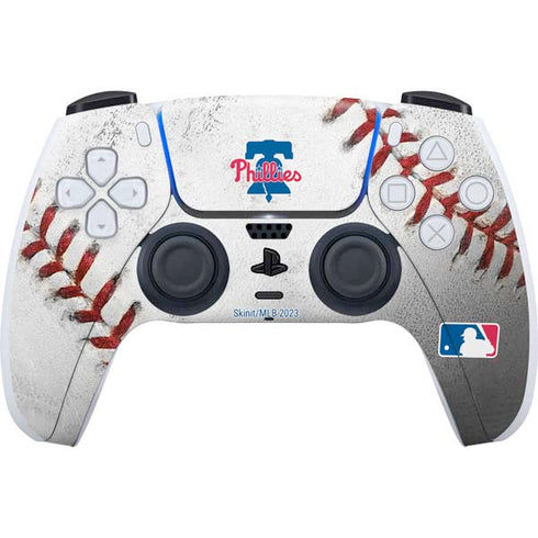 MLB Philadelphia Phillies Game Ball PS5 Controller Skin