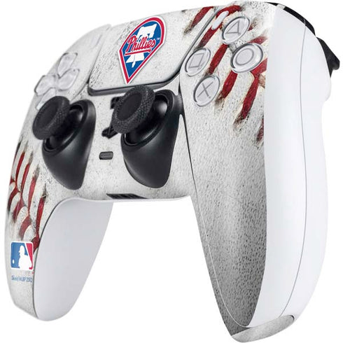 MLB Philadelphia Phillies Game Ball PS5 Controller Skin