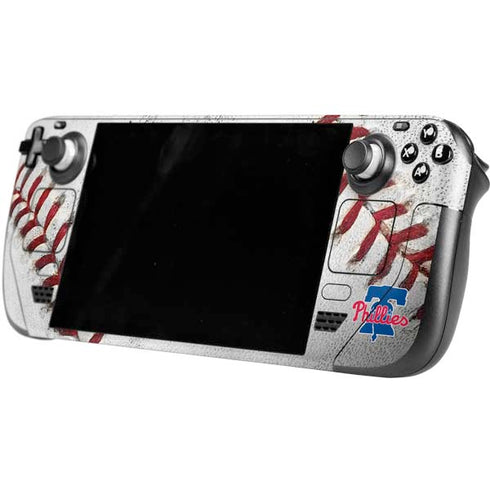 MLB Philadelphia Phillies Game Ball Steam Deck Handheld Gaming Computer Skin