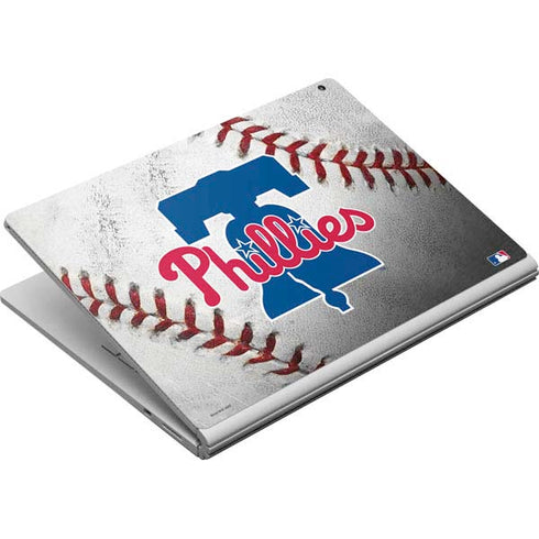 MLB Philadelphia Phillies Game Ball Surface Book Skin