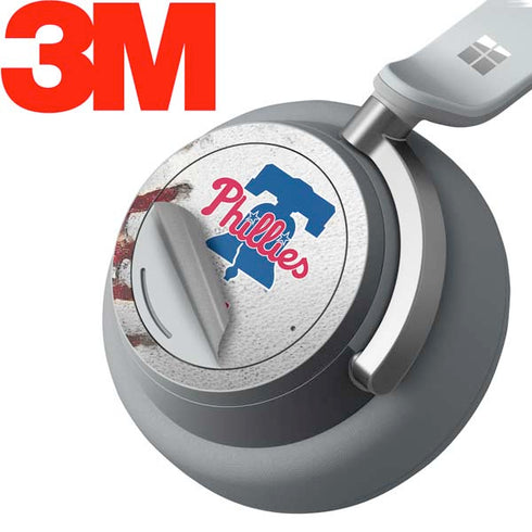 MLB Philadelphia Phillies Game Ball Surface Headphones Skin