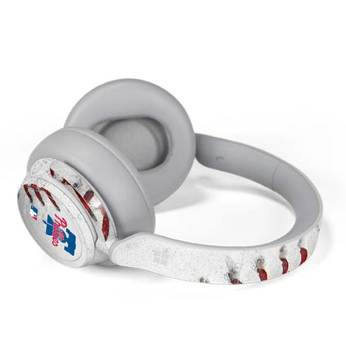 MLB Philadelphia Phillies Game Ball Surface Headphones Skin