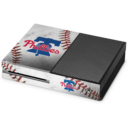 MLB Philadelphia Phillies Game Ball Xbox One Console Skin