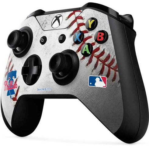 MLB Philadelphia Phillies Game Ball Xbox One X Controller Skin