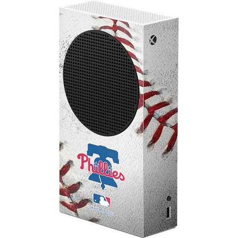 MLB Philadelphia Phillies Game Ball Xbox Series S Console Skin
