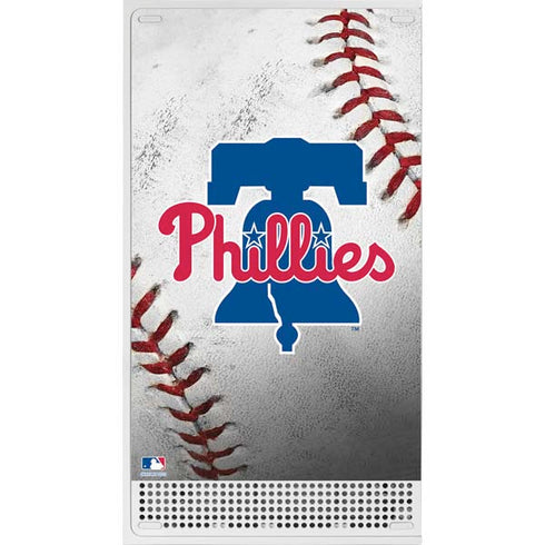 MLB Philadelphia Phillies Game Ball Xbox Series S Console Skin