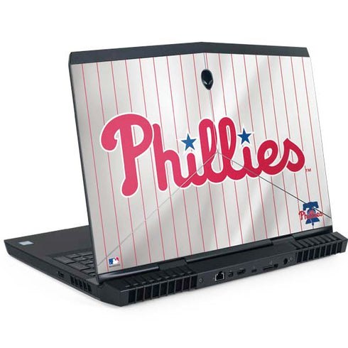 MLB Philadelphia Phillies Home Jersey Dell Alienware Skin