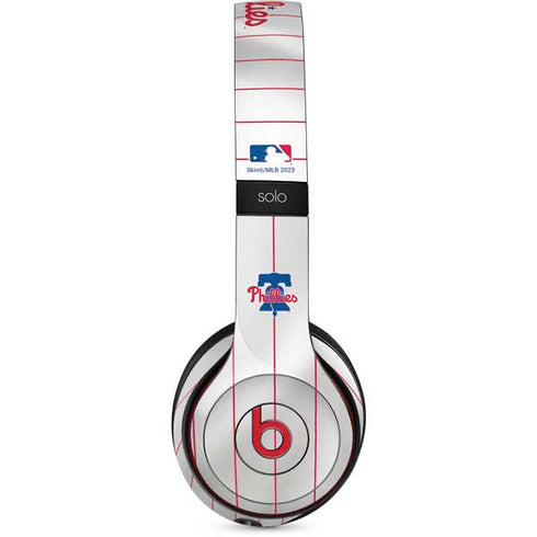MLB Philadelphia Phillies Home Jersey Beats Solo 2 Wireless Skin