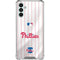 MLB Philadelphia Phillies Home Jersey Galaxy A13 5G Clear Case