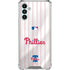 MLB Philadelphia Phillies Home Jersey Galaxy A13 5G Clear Case