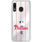 MLB Philadelphia Phillies Home Jersey Galaxy A20 Clear Case