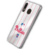 MLB Philadelphia Phillies Home Jersey Galaxy A20 Clear Case