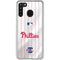 MLB Philadelphia Phillies Home Jersey Galaxy A21 Clear Case