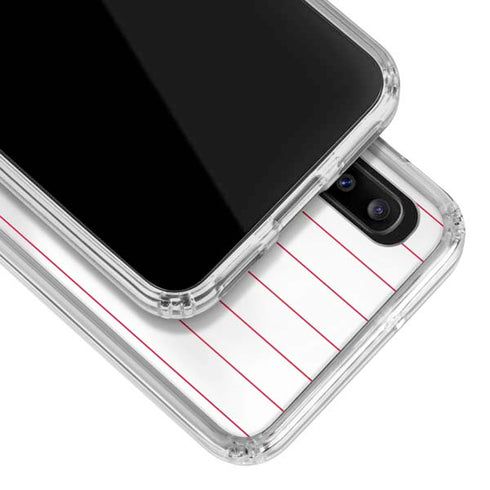 MLB Philadelphia Phillies Home Jersey Galaxy A30 Clear Case