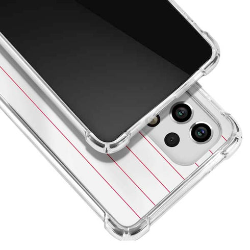 MLB Philadelphia Phillies Home Jersey Galaxy A33 5G Clear Case