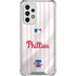 MLB Philadelphia Phillies Home Jersey Galaxy A53 5G Clear Case