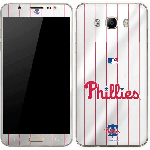 MLB Philadelphia Phillies Home Jersey Galaxy J7 Skin