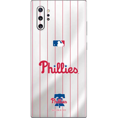 MLB Philadelphia Phillies Home Jersey Galaxy Note 10 Plus Skin