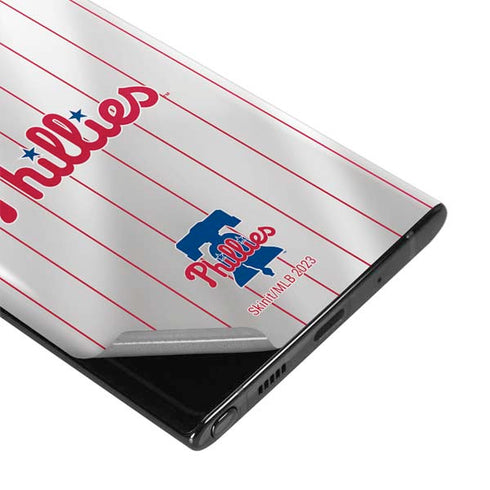 MLB Philadelphia Phillies Home Jersey Galaxy Note 10 Plus Skin