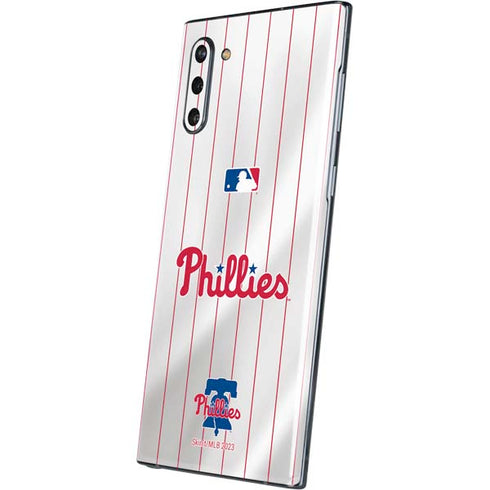 MLB Philadelphia Phillies Home Jersey Galaxy Note 10 Skin