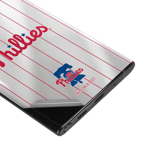 MLB Philadelphia Phillies Home Jersey Galaxy Note 10 Skin