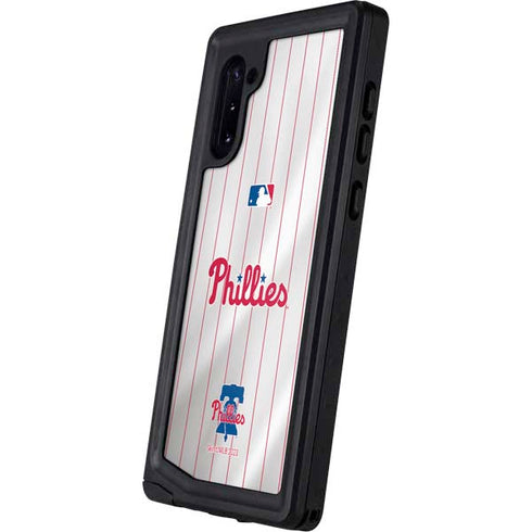 MLB Philadelphia Phillies Home Jersey Galaxy Note 10 Waterproof Case