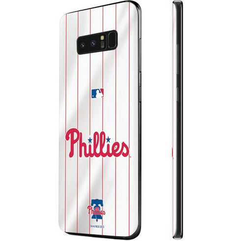 MLB Philadelphia Phillies Home Jersey Galaxy Note 8 Skin