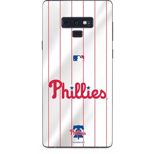 MLB Philadelphia Phillies Home Jersey Galaxy Note 9 Skin