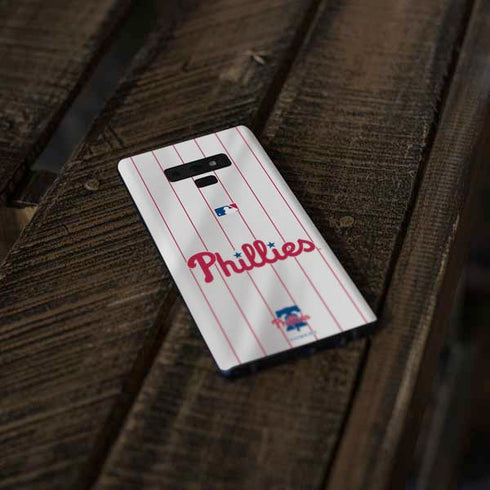 MLB Philadelphia Phillies Home Jersey Galaxy Note 9 Skin