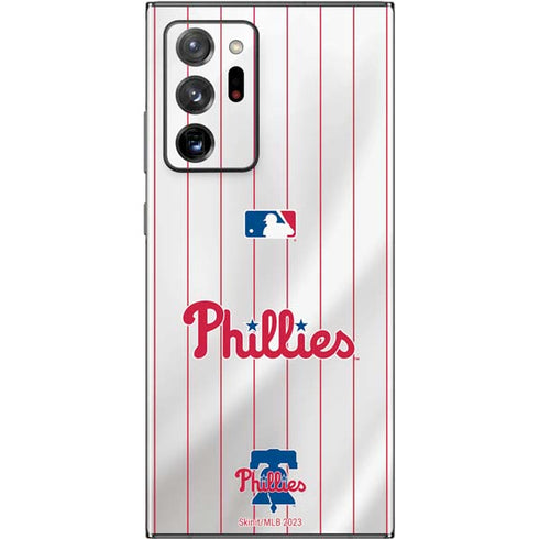 MLB Philadelphia Phillies Home Jersey Galaxy Note20 Ultra 5G Skin