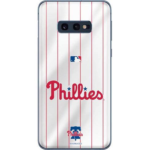 MLB Philadelphia Phillies Home Jersey Galaxy S10e Skin