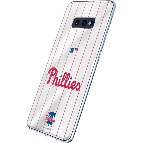 MLB Philadelphia Phillies Home Jersey Galaxy S10e Skin