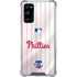 MLB Philadelphia Phillies Home Jersey Galaxy S20 FE Clear Case
