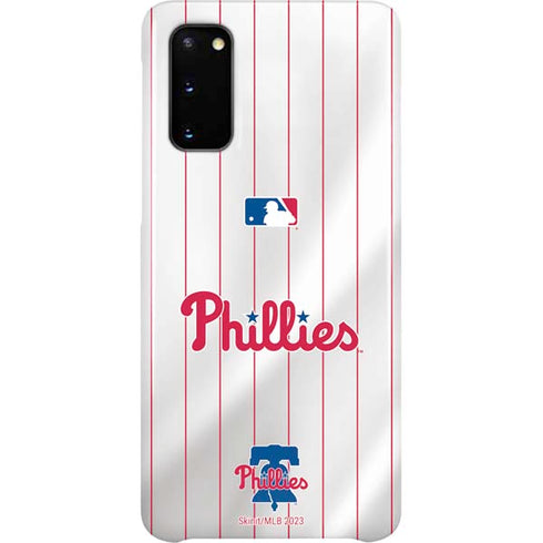 MLB Philadelphia Phillies Home Jersey Galaxy S20 Lite Case